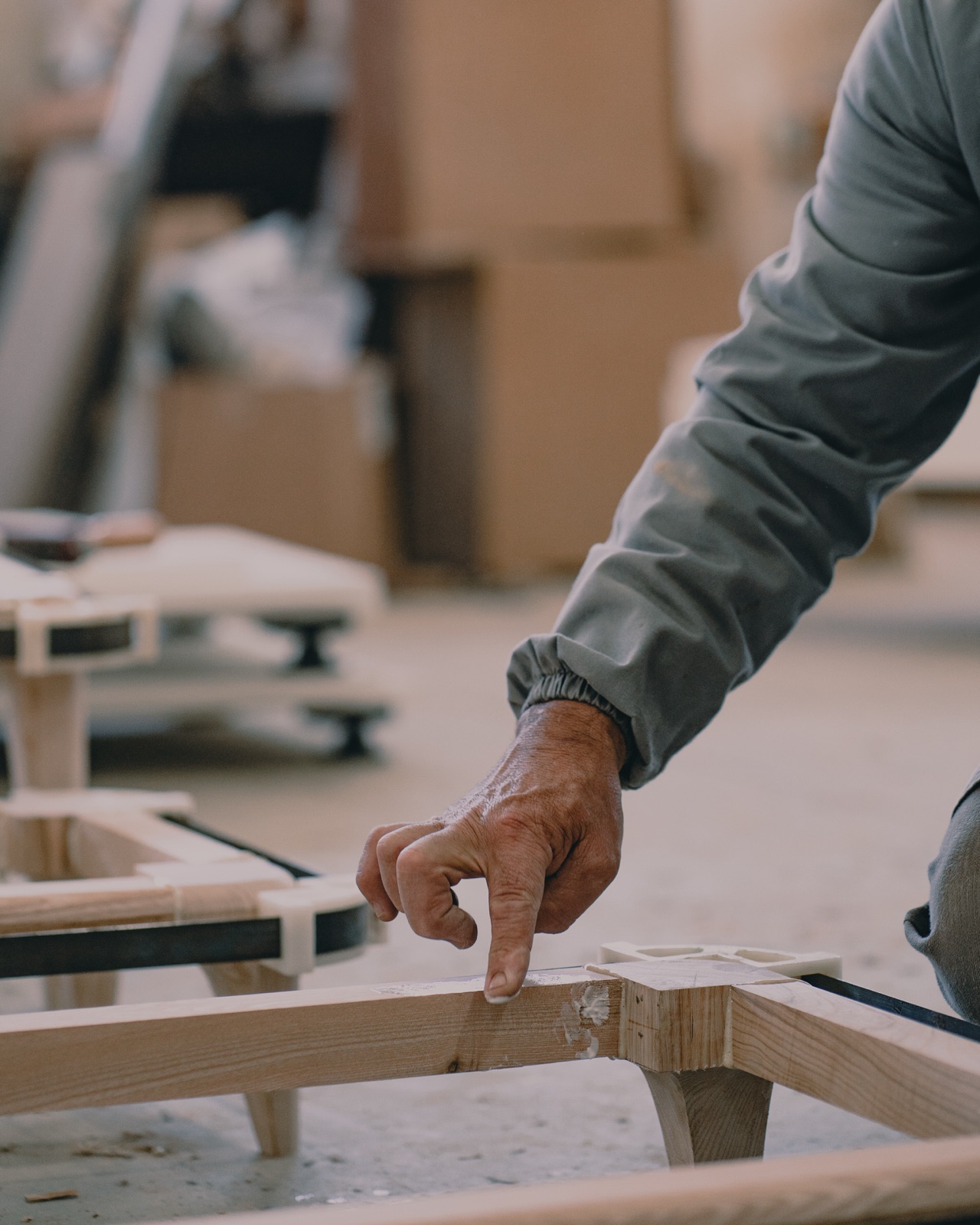 Verificação de qualidade das juntas