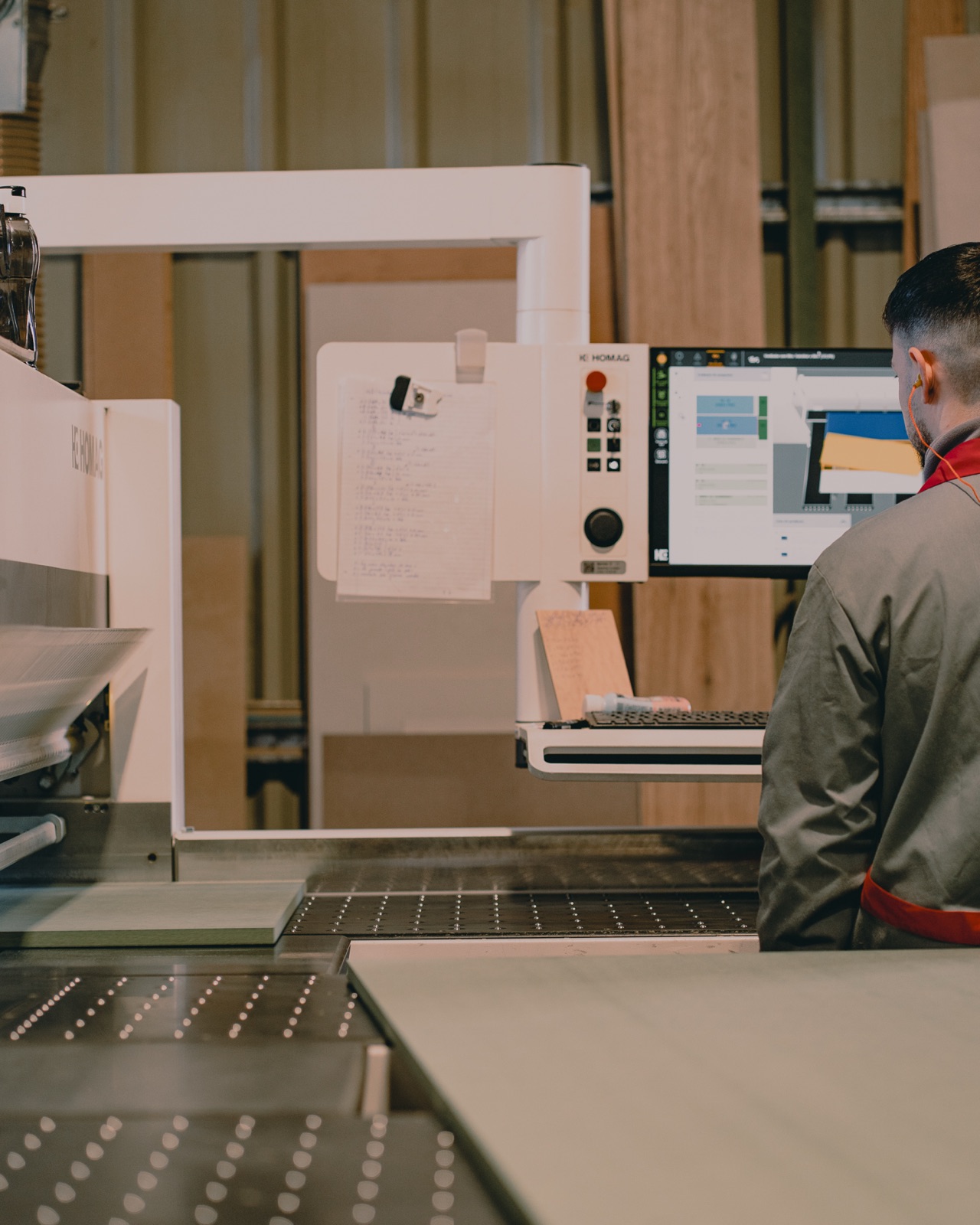 Estação de controlo HOMAG