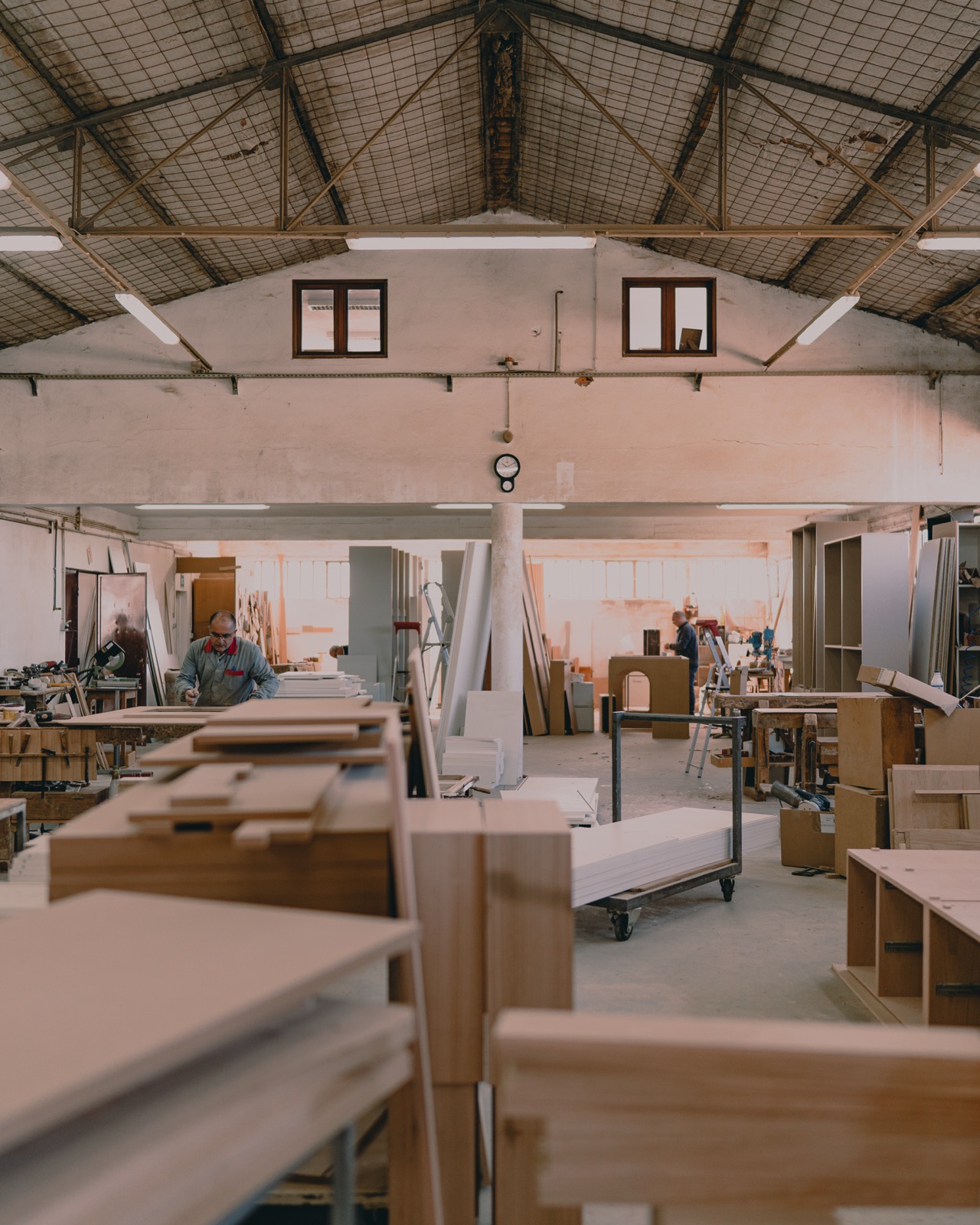 Vista geral da fábrica